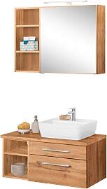 Badmöbel-Set WELLTIME "Davos", braun