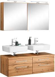 Badmöbel-Set WELLTIME "Davos", braun