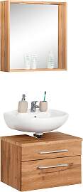 Badmöbel-Set WELLTIME "Davos", braun