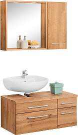 Badmöbel-Set WELLTIME "Davos", braun