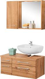 Badmöbel-Set WELLTIME "Davos", braun
