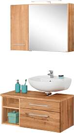 Badmöbel-Set WELLTIME "Davos", braun