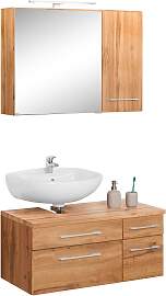 Badmöbel-Set WELLTIME "Davos", braun
