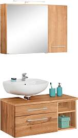 Badmöbel-Set WELLTIME "Davos", braun