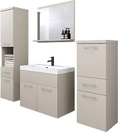 Badmöbel-Set WELLTIME "ELDA", beige