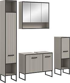 Badmöbel-Set WELLTIME "Locri, Breite 170 cm, 