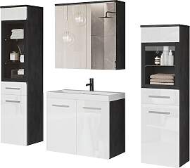 Badmöbel-Set WELLTIME "MADRIT II, Schrank