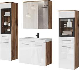 Badmöbel-Set WELLTIME "MADRIT II, Schrank