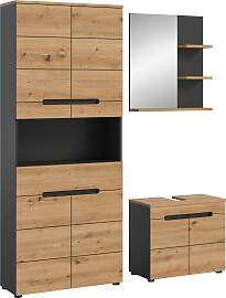 Badmöbel-Set WELLTIME "REHAT, 3-teilig,