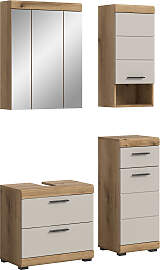 Badmöbel-Set WELLTIME "SIENA, 4 teilig,