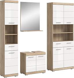 Badmöbel-Set WELLTIME "Siena, 4 teilig,