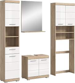 Badmöbel-Set WELLTIME "Siena, 4 teilig,