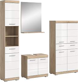 Badmöbel-Set WELLTIME "Siena, 4 teilig,