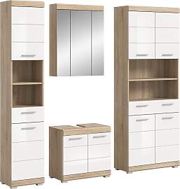 Badmöbel-Set WELLTIME "Siena, 4 teilig,