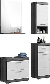 Badmöbel-Set WELLTIME "Siena, 4 teilig,