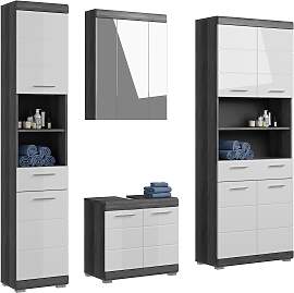 Badmöbel-Set WELLTIME "Siena, 4 teilig,