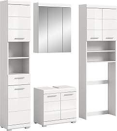 Badmöbel-Set WELLTIME "Siena, 4 teilig,