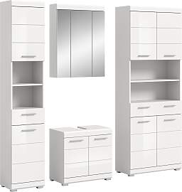 Badmöbel-Set WELLTIME "Siena, 4 teilig,