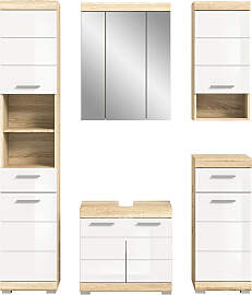Badmöbel-Set WELLTIME "Siena, 5 teilig,