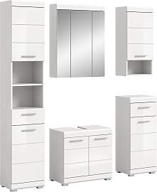 Badmöbel-Set WELLTIME "SIENA, 5 teilig,