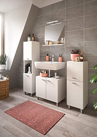 Badmöbel-Set WELLTIME "Tampa, Breite 137cm,
