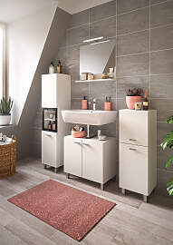 Badmöbel-Set WELLTIME "Tampa, Breite 137cm,