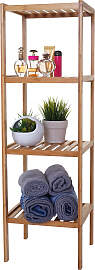 Badregal HWC-B18, Badezimmer Badschrank