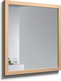 Badspiegel WELLTIME "Rustic", beige