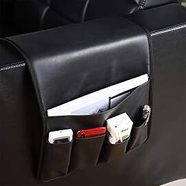 BAGASI PU Leder Sofa Armlehne Organizer Non-Slip