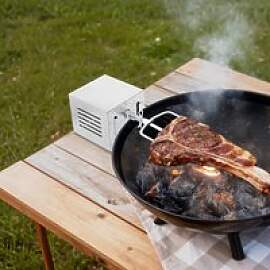 Bagyaluu Grillmotor 60KG 220V für Grillspieß BBQ 