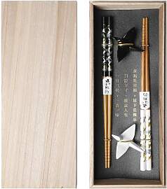 BAIFULAI 2 Paar Sushi Essstäbchen Set, Sushi