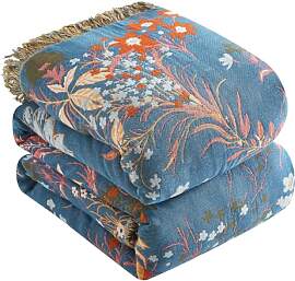 Bailix Premium Boho Tagesdecke 100% Baumwolle