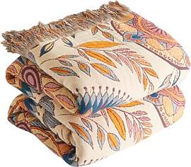 Bailix Premium Boho Tagesdecke 100% Baumwolle
