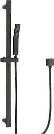 BAITUJIE Duschstange mit Brause Matt Schwarz