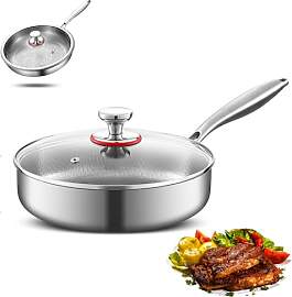 BAKENLON Titan Bratpfanne Ø 28 cm, Titan Pfanne