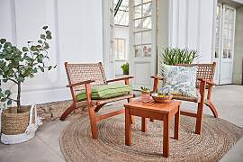 Balkonset GARDEN PLEASURE "Sonora", grau 