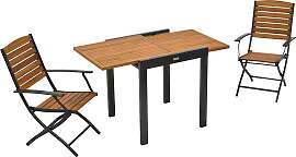 Balkonset MERXX "Santorin", grau