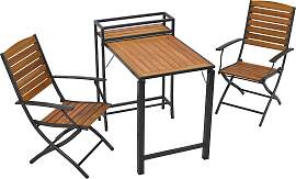 Balkonset MERXX "Santorin", grau