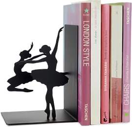 Balvi Buchstütze Ballerina Schwarz Farbe