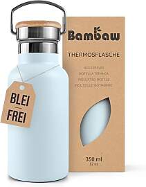 Bambaw Isolierte Trinkflasche 350ml, Trinkflasche