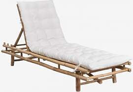 Bambus-liegestuhl Gossy Bambus & Gardenia