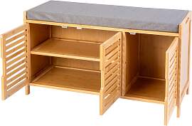 Bambus-Schuhbank „Style“