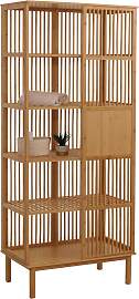 Bambus Standregal HWC-N81, Badezimmerschrank