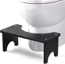 Bambus Toilettenhocker für Erwachsene, Bambus