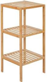 Bambusregal natur Bambus B/H/T: ca. 36x79x36 cm