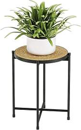 Bamworld Blumenständer Metall Pflanzenständer