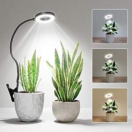 Bamworld Pflanzenlampe LED Vollspektrum Grow Lampe 