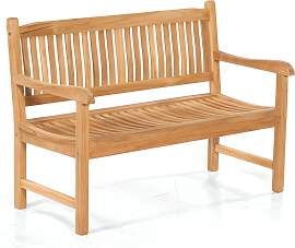 Bank Buckingham" 2 Sitzer Teakholz"