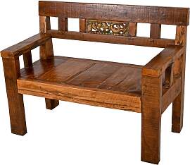 Bank SUMBA 2-Sitzer Teak, recycelt