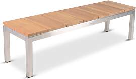 Bank Utah Edelstahl - 214 cm